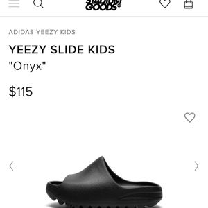 Yezzy slides for kids
